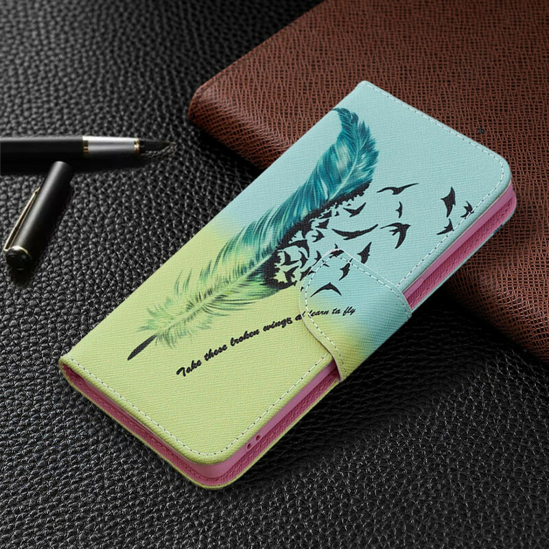 Oppo Find X2 Neo Feather Learn To Fly Case