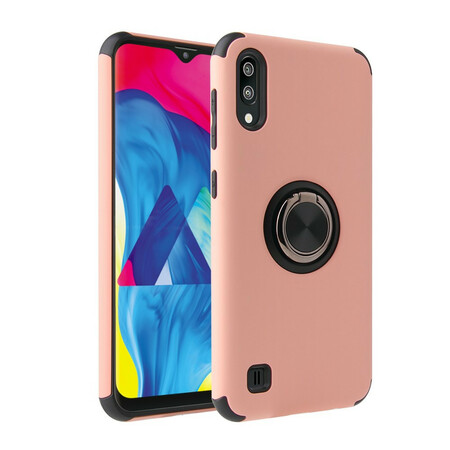 Samsung Galaxy A10 Capa de duas cores de suporte de anéis