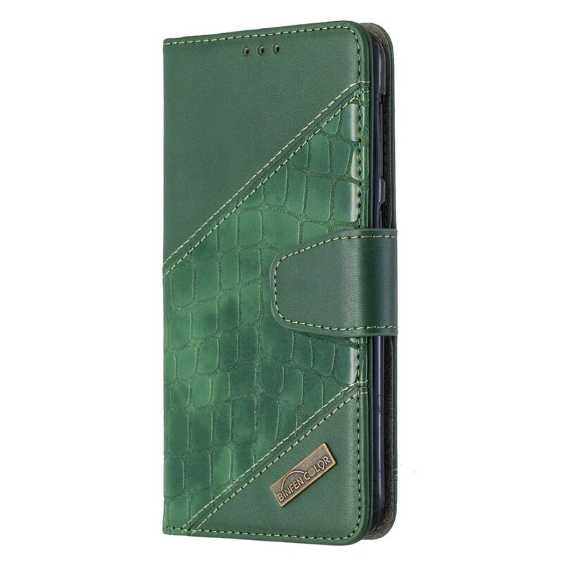 Capa de pele de crocodilo clássico Samsung Galaxy A10
