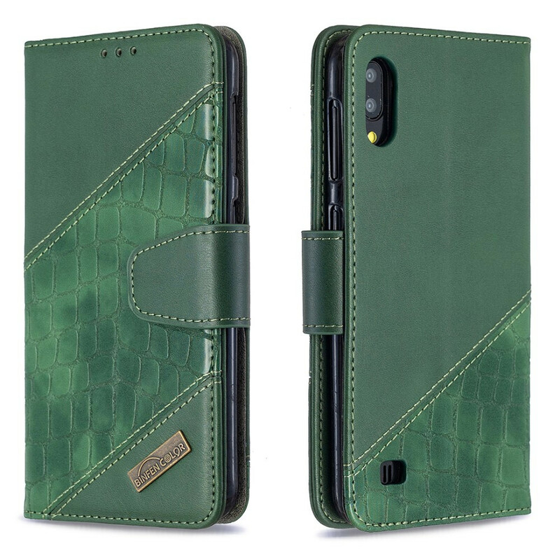 Capa de pele de crocodilo clássico Samsung Galaxy A10