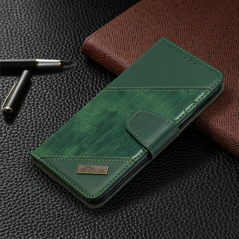 Capa de pele de crocodilo clássico Samsung Galaxy A10