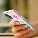 Samsung Galaxy Note 20 Ultra Marble Glitter Tile Cover