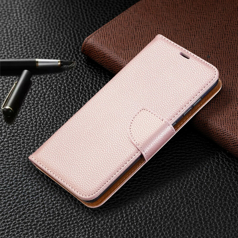 Samsung Galaxy A31 Capa Lychee Flap oblíqua