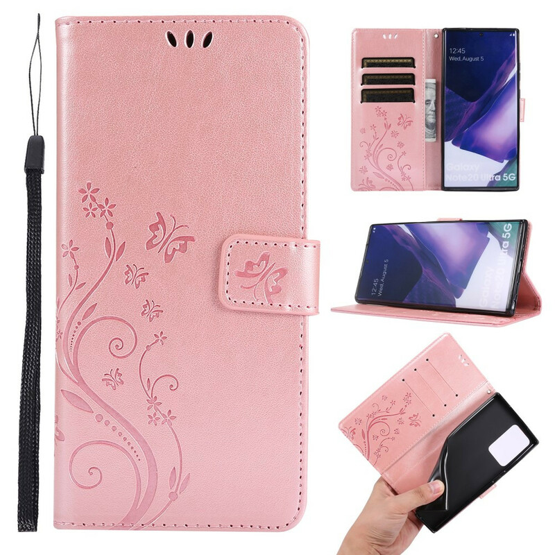 Samsung Galaxy Note 20 Ultra Case Butterflies in the Wind Samsung Galaxy Note 20 Ultra Case Butterflies in the Wind