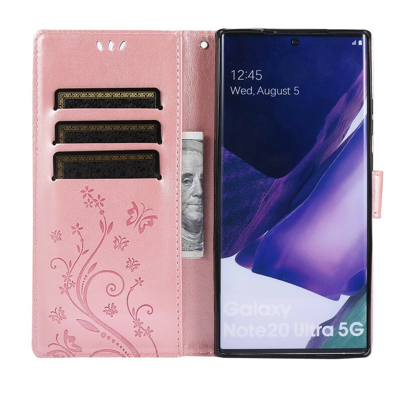 Samsung Galaxy Note 20 Ultra Case Butterflies in the Wind Samsung Galaxy Note 20 Ultra Case Butterflies in the Wind