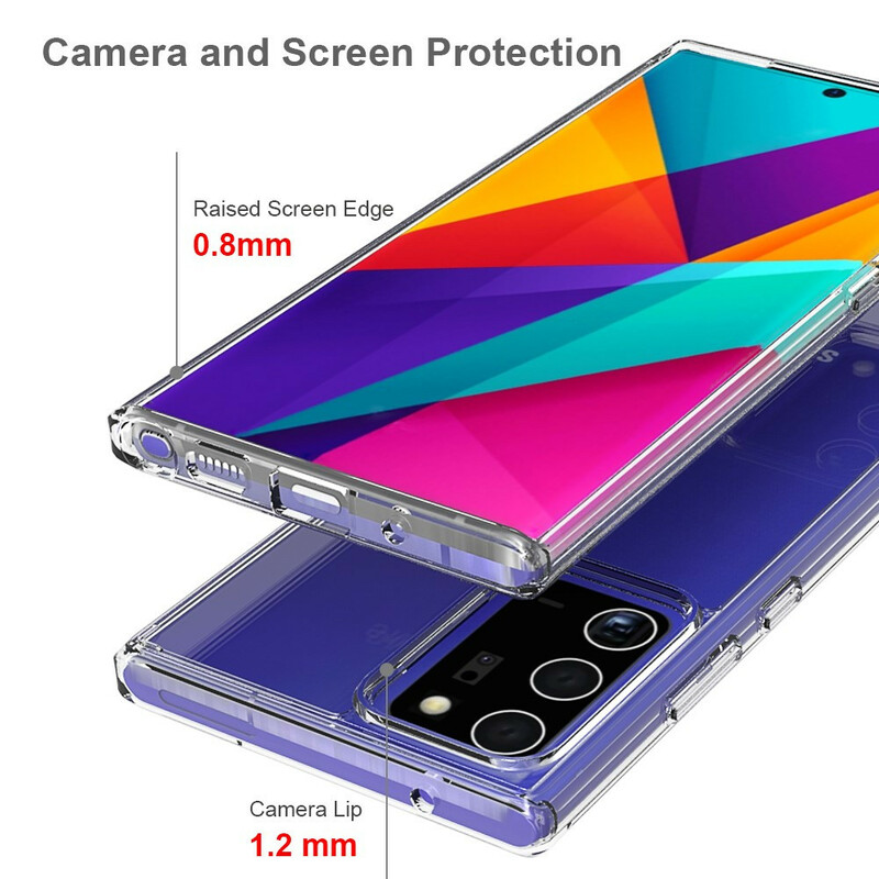 Samsung Galaxy Note 20 Ultra Acrylic Case Coloured Edges