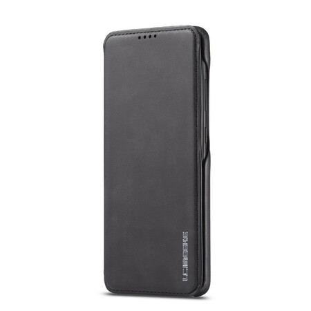 Capa Flip Cover Samsung Galaxy A31 LC.IMEEKE Efeito Couro