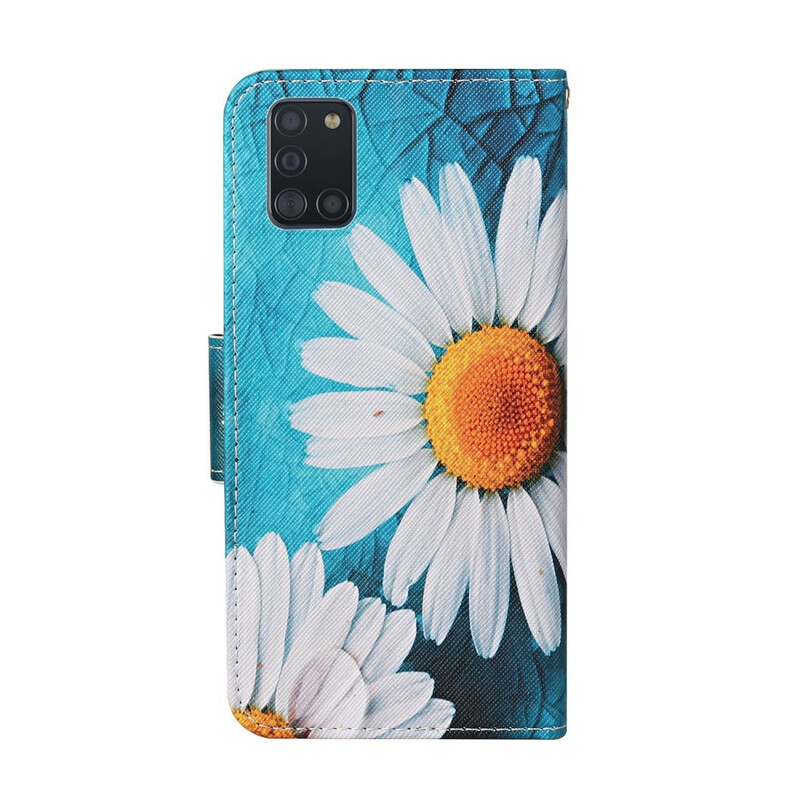 Samsung Galaxy A31 Case Magistral Flowers com CordÃ£o