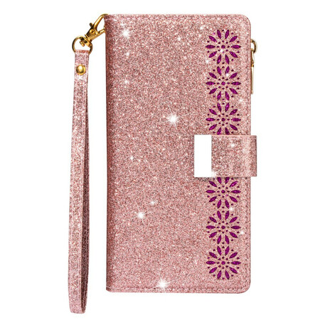 Capa Samsung Galaxy A31 Glitter Capa com fecho de correr
