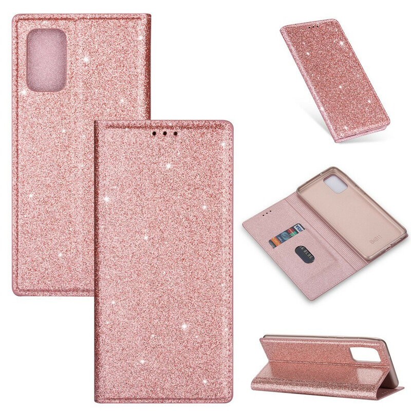 Capa Flip Cover Samsung Galaxy A31 Style Glitter