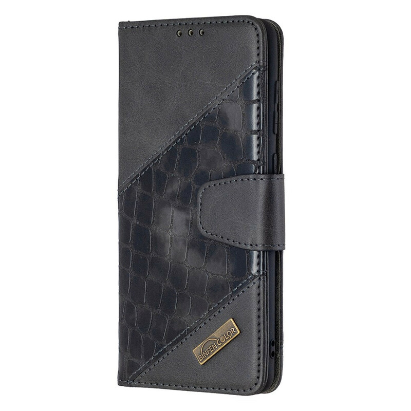 Capa clássico de pele de crocodilo Samsung Galaxy A31 Capa clássico de pele de crocodilo Samsung Galaxy A31