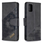 Capa clássico de pele de crocodilo Samsung Galaxy A31 Capa clássico de pele de crocodilo Samsung Galaxy A31