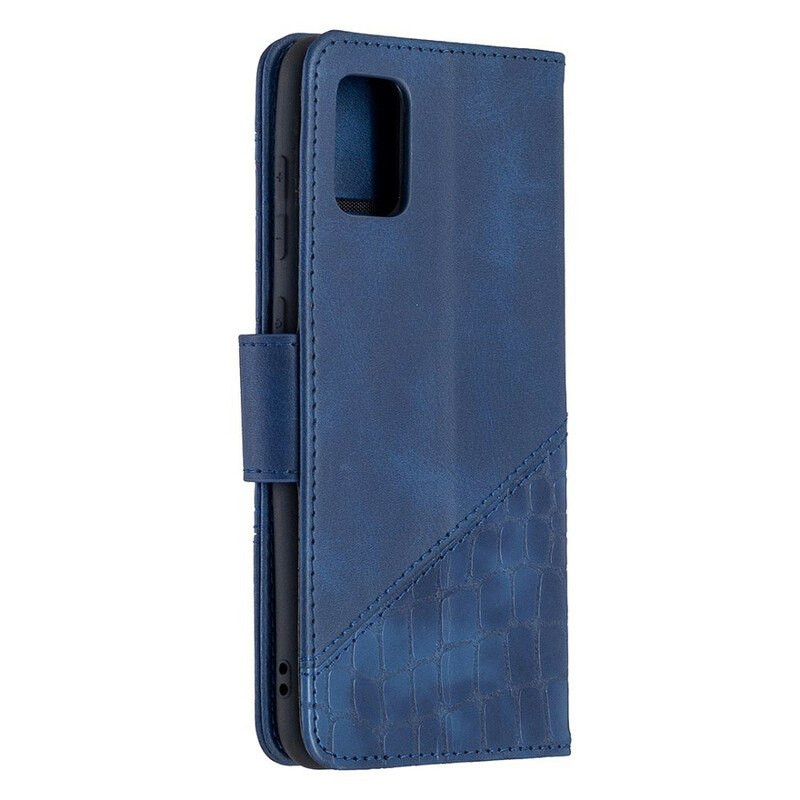 Capa clássico de pele de crocodilo Samsung Galaxy A31
