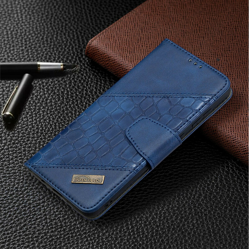 Capa clássico de pele de crocodilo Samsung Galaxy A31