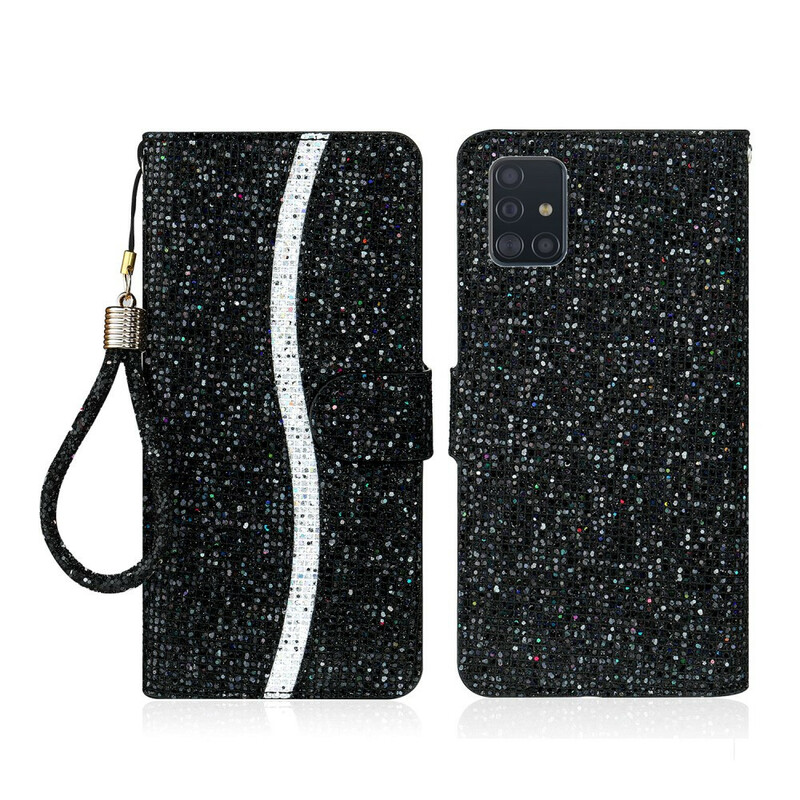 Samsung Galaxy A51 Glitter Case S Design