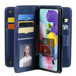 Samsung Galaxy A51 Capa de Couro 9 Porta-Cartões
