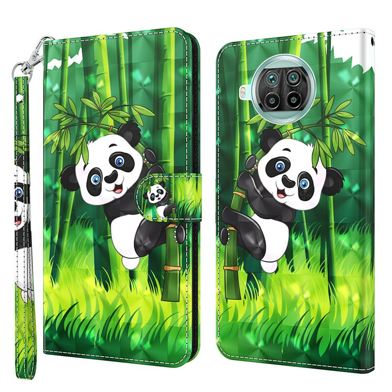 Xiaomi Mi 10T Lite 5G / Redmi Note 9 Pro 5G Capa Panda e Bambu