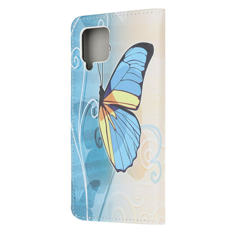 Capa Samsung Galaxy A12 Butterflies
