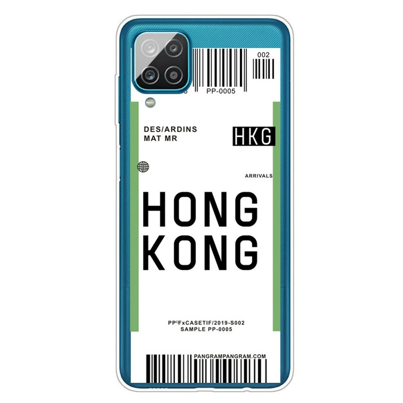 Passe de embarque Samsung Galaxy A12 para Hong Kong