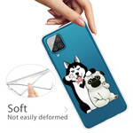 Capa Samsung Galaxy A12 Funny Dogs