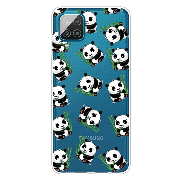 Samsung Galaxy A12 Capa Pandas Pequena