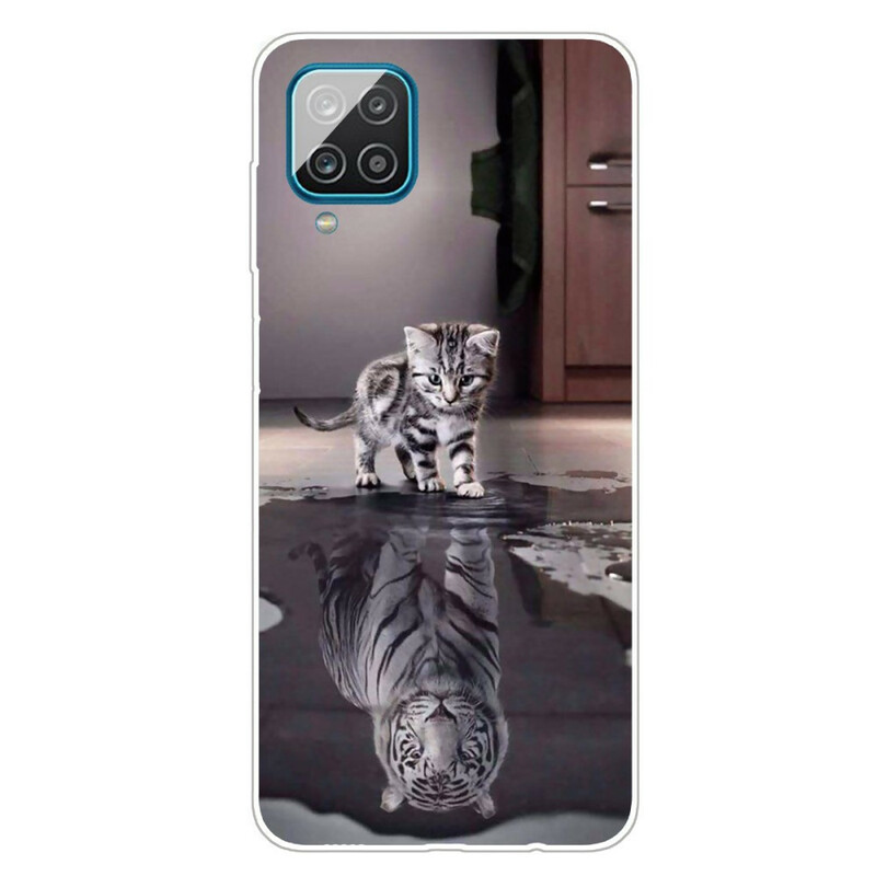 Samsung Galaxy A12 Capa Ernest, o Tigre