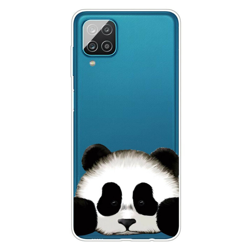 Samsung Galaxy A12 Panda capa transparente