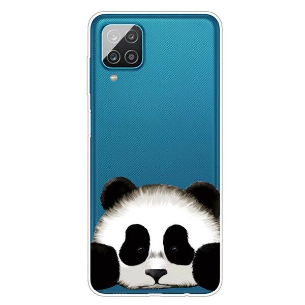 Samsung Galaxy A12 Panda capa transparente