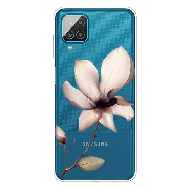 Capa Floral Premium Samsung Galaxy A12