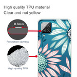 Samsung Galaxy A12 Capa Transparente com Flor