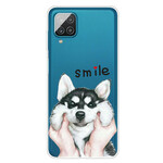 Capa Samsung Galaxy A12 Smile Dog