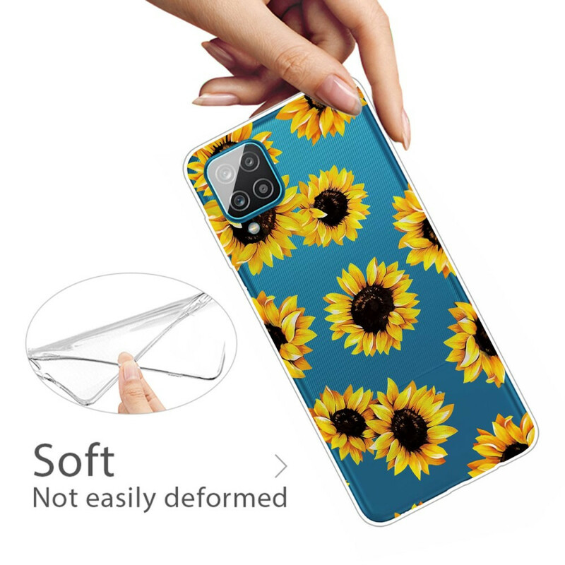 Capa Samsung Galaxy A12 Sunflower