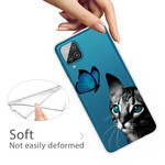 Capa Samsung Galaxy A12 Cat e Butterfly