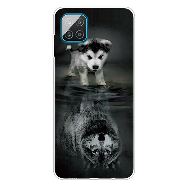 Capa Samsung Galaxy A12 Puppy Dream