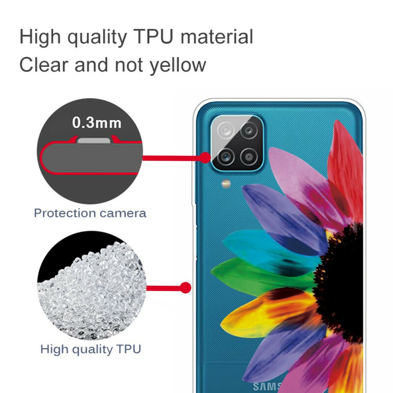 Capa florido colorido Samsung Galaxy A2