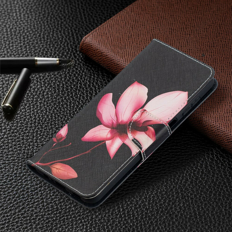 Samsung Galaxy A12 Case Pink Flower