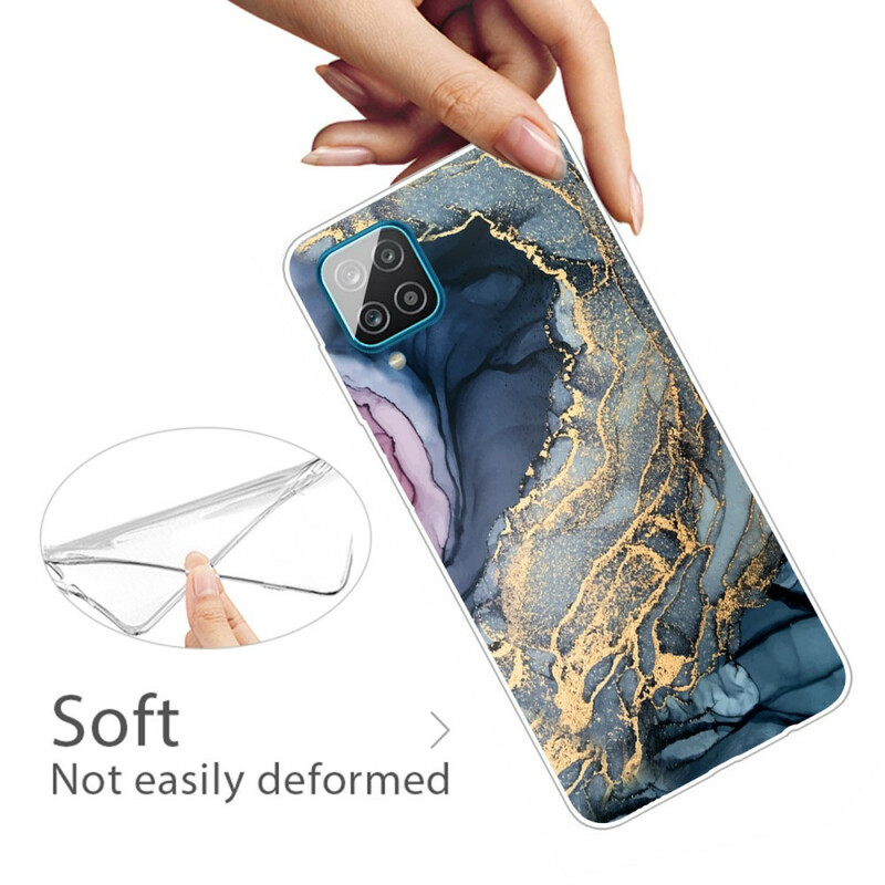 Samsung Galaxy A12 Case Marble Colorido