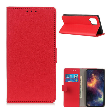 Capa de couro clássico Samsung Galaxy A12