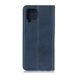 Capa Flip Cover Samsung Galaxy A12 Split Leather