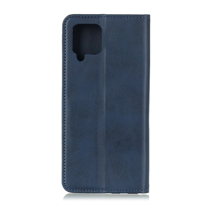 Capa Flip Cover Samsung Galaxy A12 Split Leather