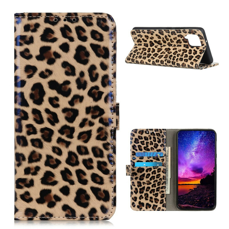 Samsung Galaxy A12 Case Leopard Simple