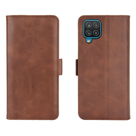 Samsung Galaxy A12 Case Double Flap