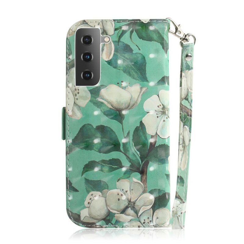Samsung Galaxy S21 5G Capa de cinta floral
