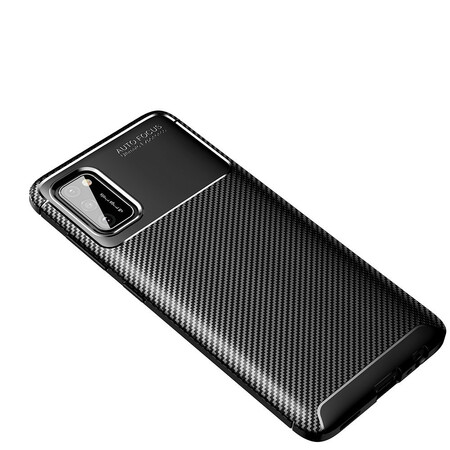 Samsung Galaxy A02s Soft Shell Fibra de Carbono Textura