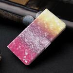 Samsung Galaxy S21 5G Glitter Case Magenta