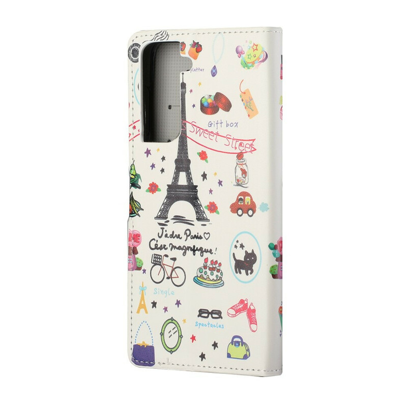 Samsung Galaxy S21 5G Case I love Paris