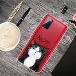 Capa Samsung Galaxy A02s The Cat That Says No