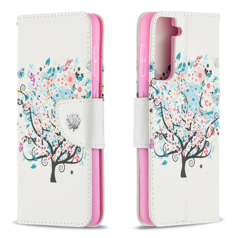 Capa Samsung Galaxy S21 5G Flowered Tree