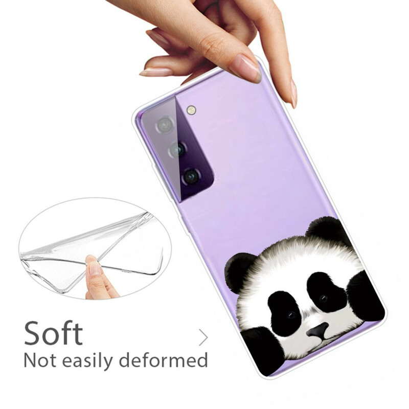 Samsung Galaxy S21 5G Panda capa transparente