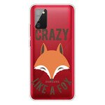 Capa Samsung Galaxy A02s Fox / Louco como uma raposa